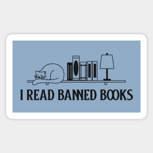 I read banned books Sticker